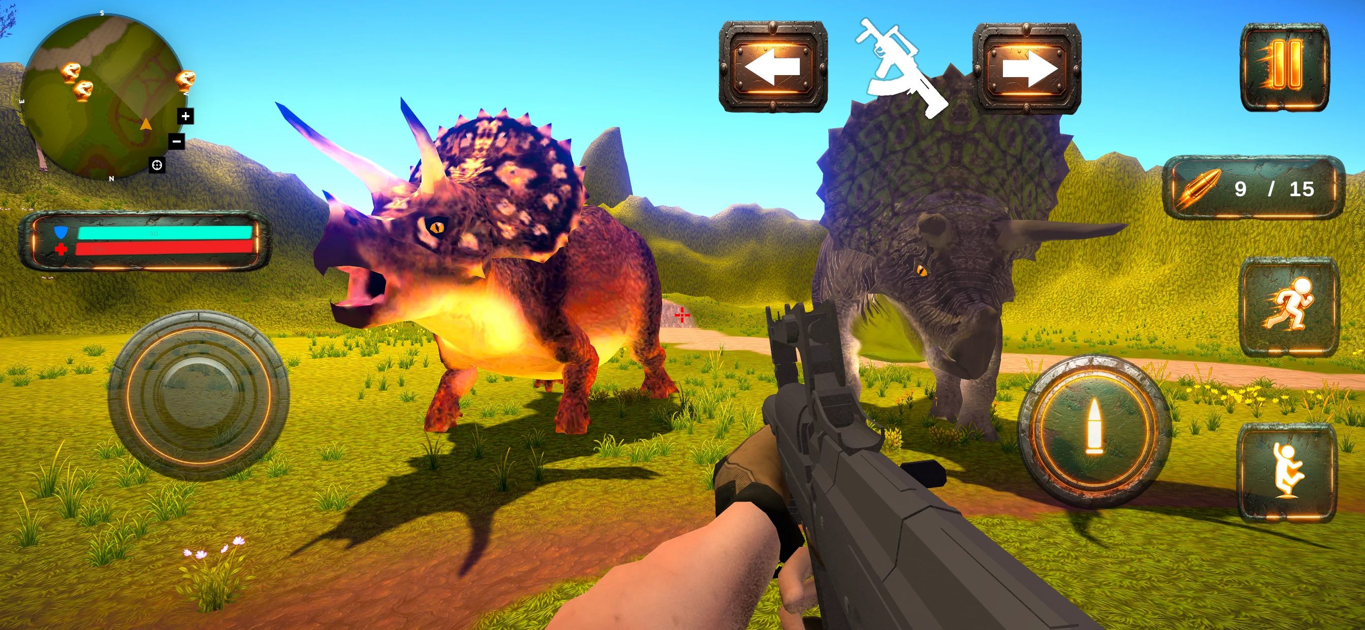Dinosaur FPS: Dino Shooter 3D screenshot