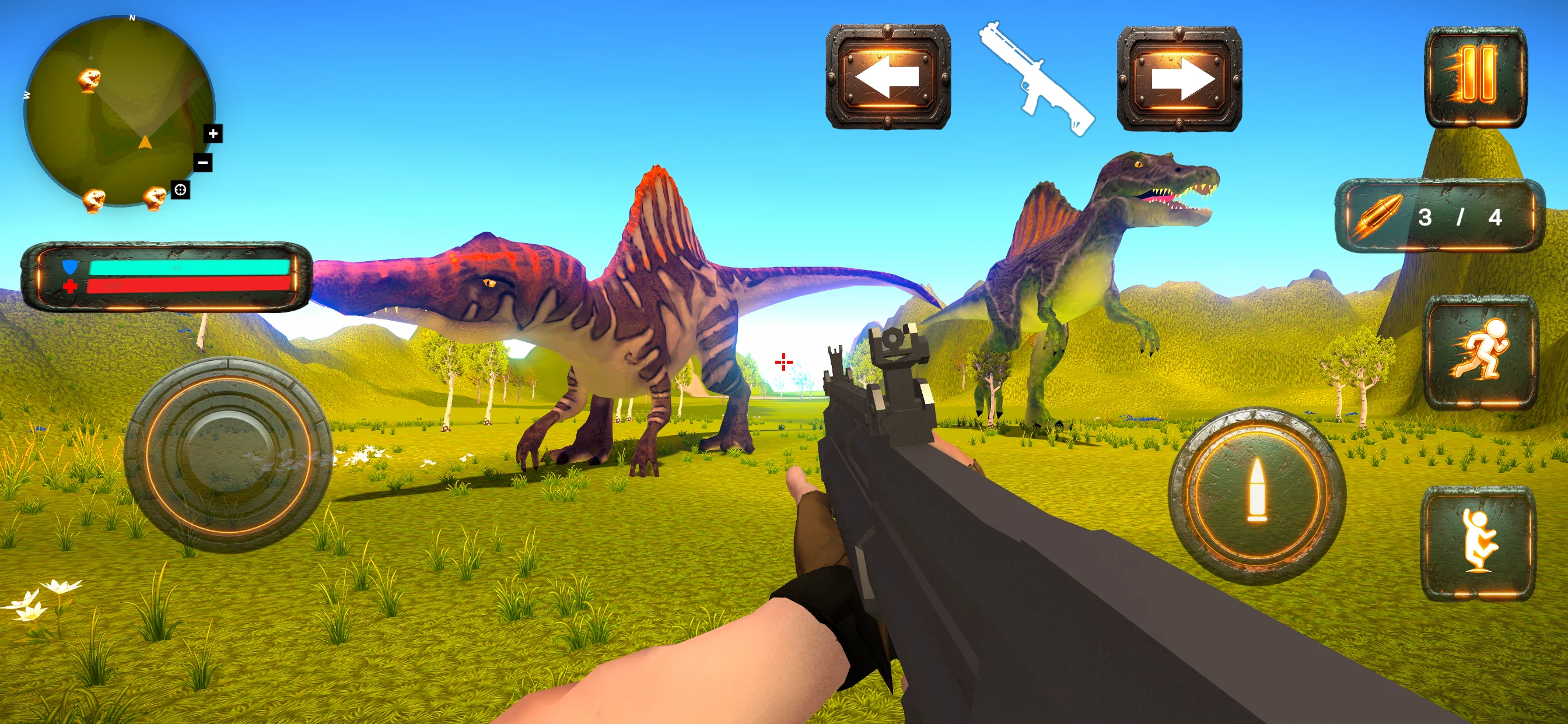 Dinosaur FPS: Dino Shooter 3D screenshot