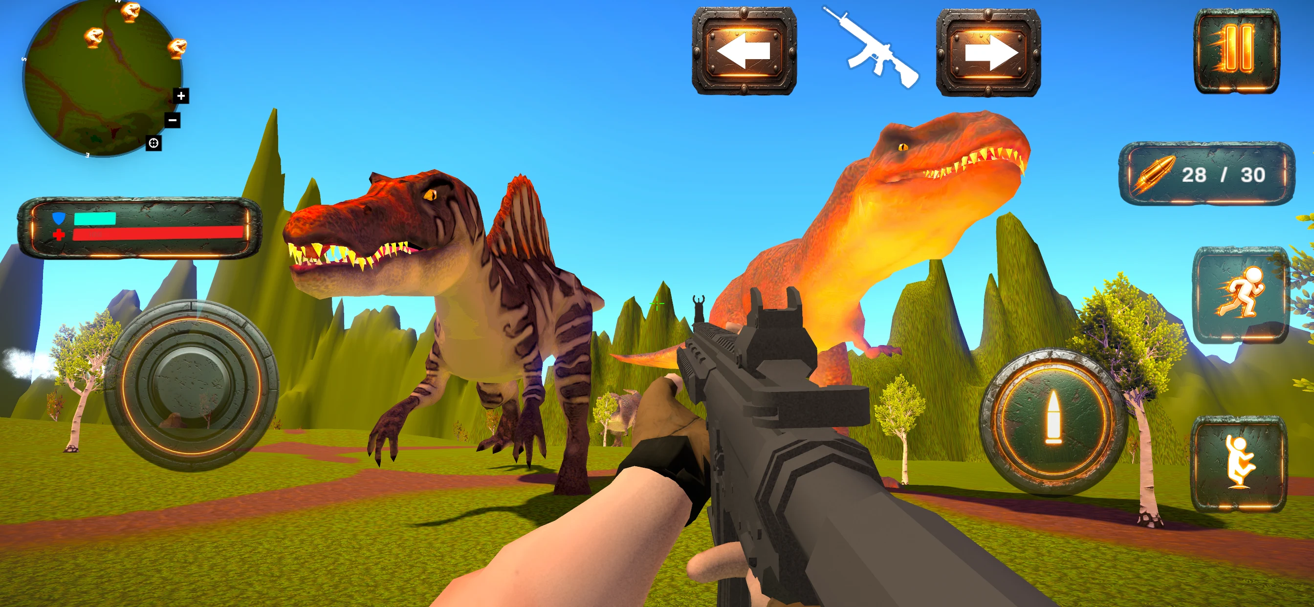 Dinosaur FPS: Dino Shooter 3D screenshot