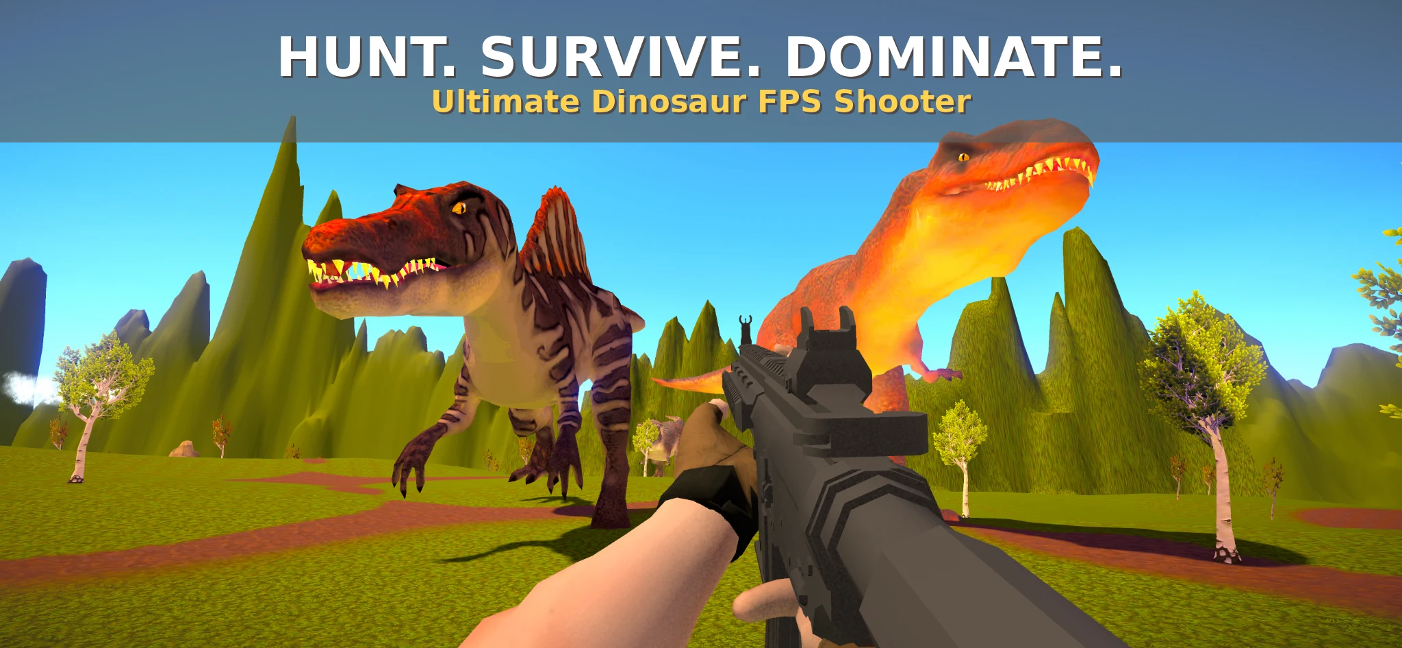 Dinosaur FPS: Dino Shooter 3D screenshot